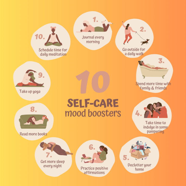 10 self-care mood busters