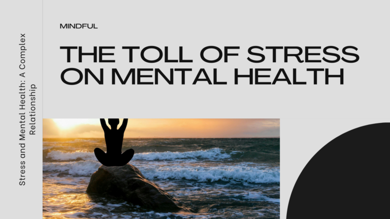 Link stress and mental health - Facebook cover